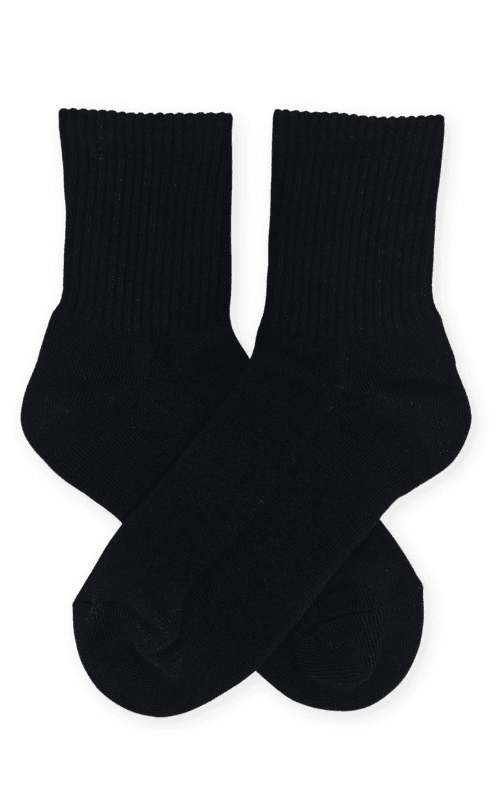 Tenis Alta Negra Lisa  c/Toalla – CNT