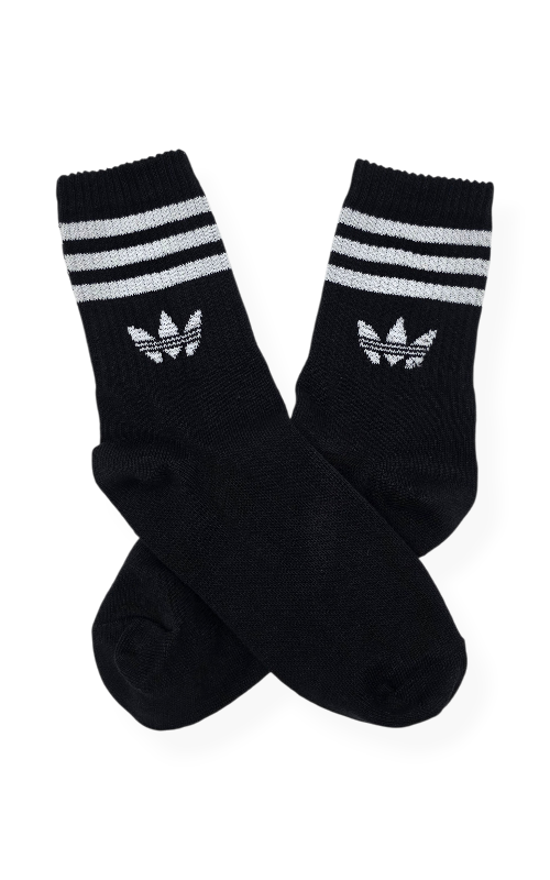 Deportiva Premium Tenis Adidas Base Negra 3 Lineas Blancas – RMN