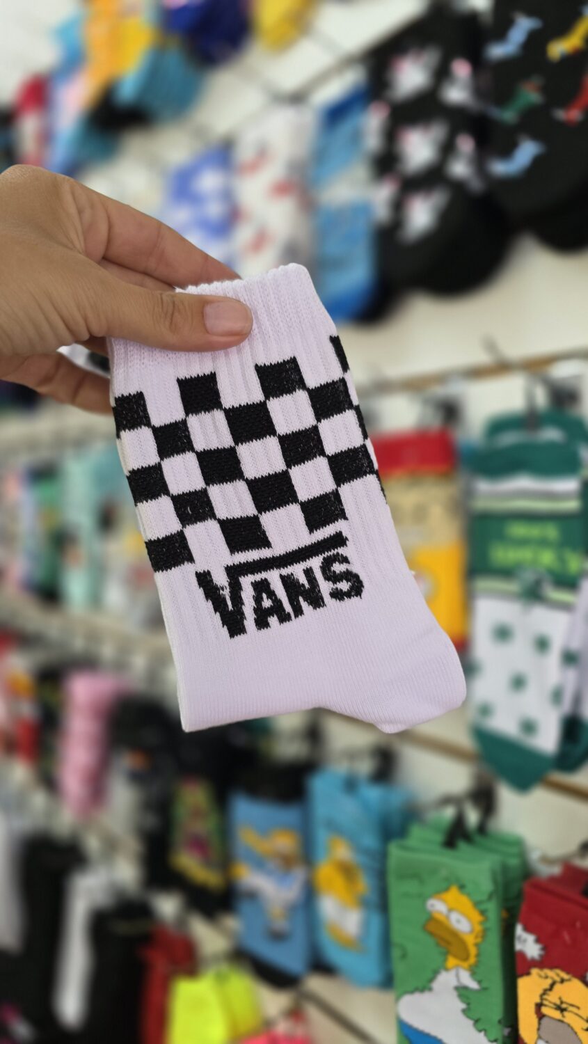 Deportiva Premium Media Caña Vans Cuadriculado – RMN