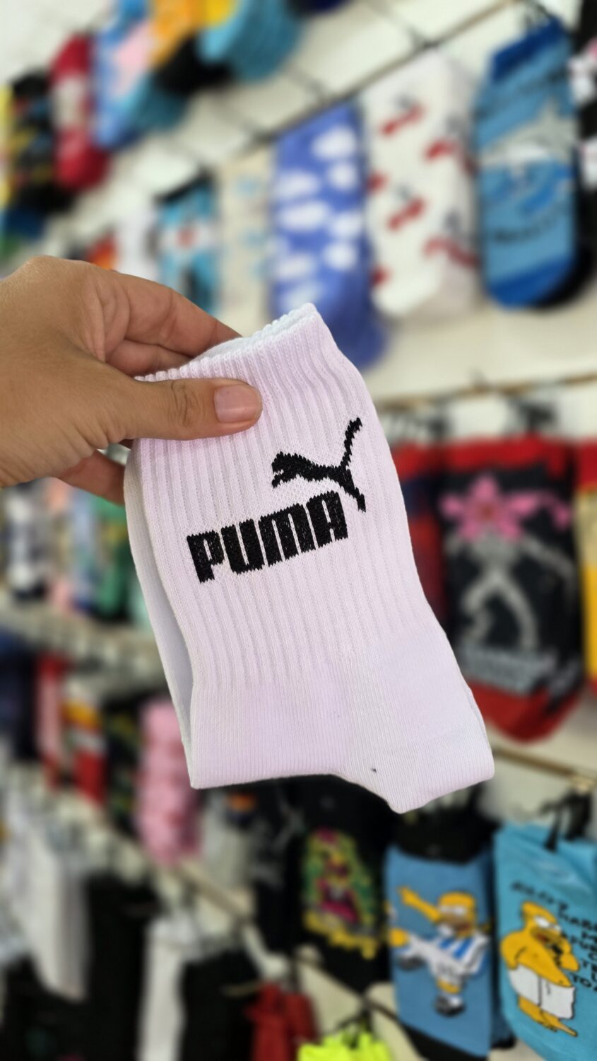 Deportiva Premium Media Caña Puma New Base Blanca  – RMN